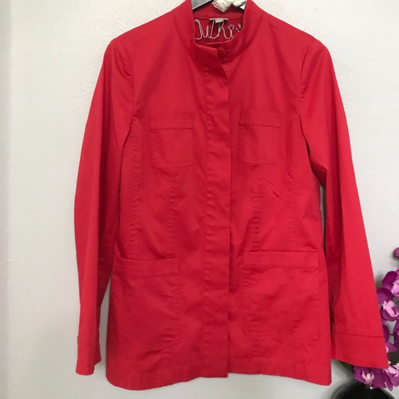 J. Jill Jackets & Blazers - J. Jill Red Jacket